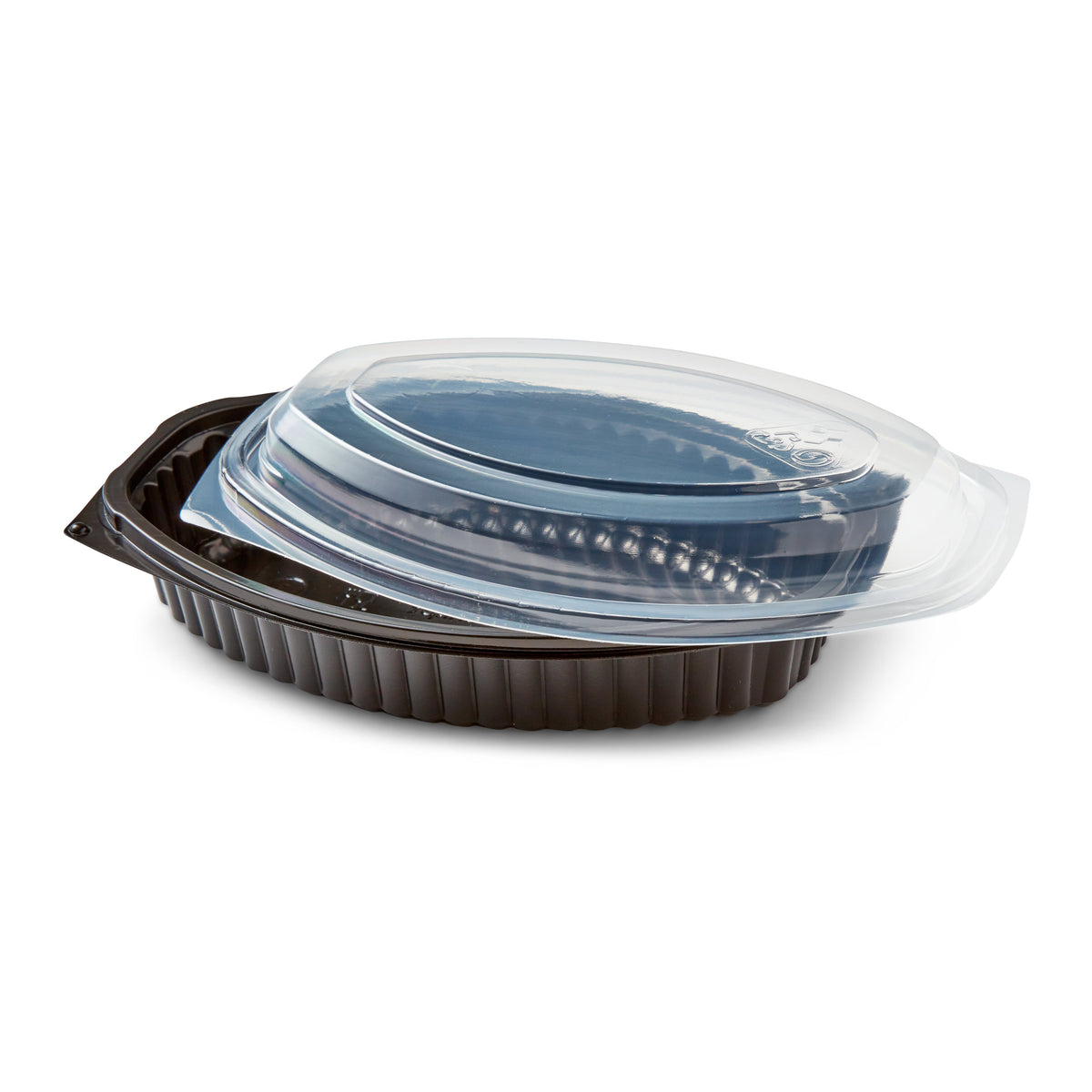 20 x 520 ml (18.3 ounce) Microwavable Meal Prep Hot Food Containers & Lids (207mm x 143mm x 59mm)