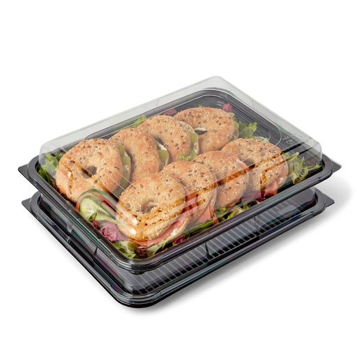 15 x Medium Sandwich / CateringPlatters + Lids / Reusable and Recyclable