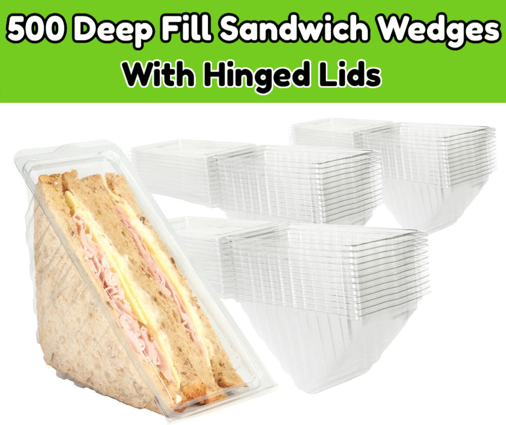 500 x 030 Deep Fill Hinged Sandwich Wedge 185mm x 80mmx 80mm (to the apex)