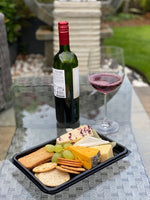 50 Small Platter Bases & 50 Small Clear Lids - Eco-friendly BUMPER BOX