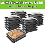 Caterline 25 Medium platters & Lids