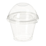 30 x Twin Compartment Dessert Pot - Cup/Flat lid/Domed Lid - Caterline -